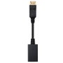 Nanocable Conversor DisplayPort Macho a HDMI Hembra 15 cm Negro